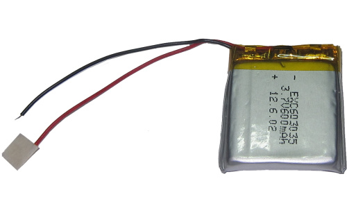Polymer Li-ion Battery 600mAh
