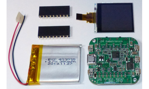 Oscilloscope Watch PCB Assembly